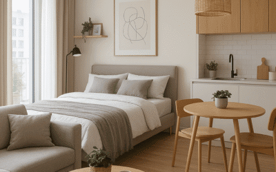 Apartamenty typu studio – aranżacyjne triki