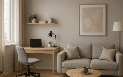 Jak urządzić apartament dla pracujących zdalnie