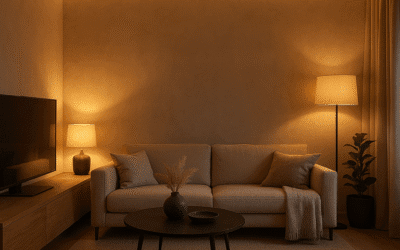 Jak zaaranżować oświetlenie pośrednie w apartamencie