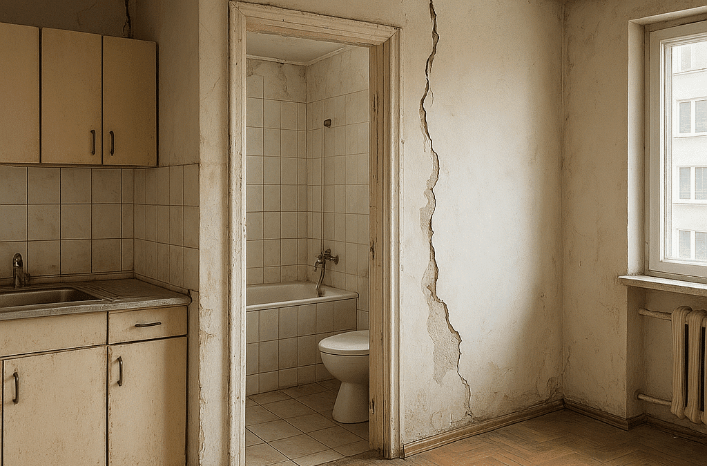Najczęstsze wady ukryte w apartamentach z rynku wtórnego