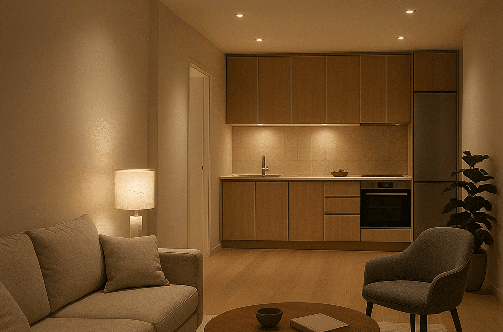 Jak dobrać oświetlenie punktowe w apartamencie