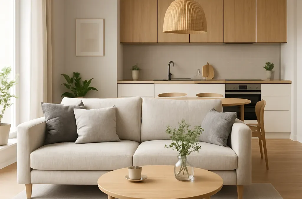 Jak urządzić salon połączony z kuchnią