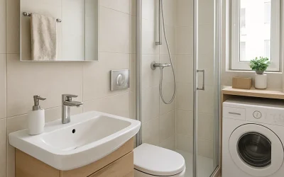 Jak urządzić łazienkę w małym apartamencie