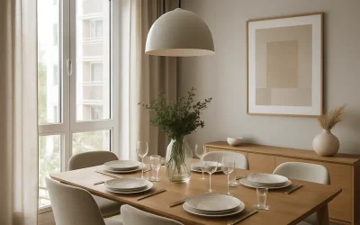 Jak urządzić jadalnię w apartamencie
