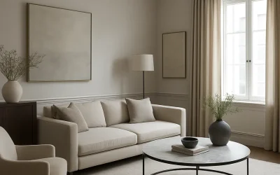 Jak stworzyć elegancki salon w apartamencie
