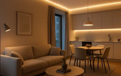 Jak wykorzystać oświetlenie LED w apartamencie